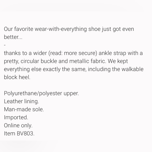 J. Crew Metallic Ankle Strap Maisie Pump - Picture 5 of 15